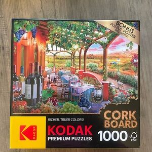 Kodak Cork Board 1000 Piece Winery Puzzle